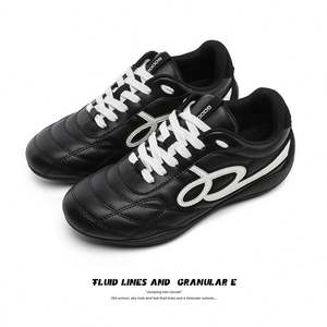 Zapatos Retro de Microfibra con Suela Gruesa 2025, Modernos y Versátiles para Parejas, Transpirables, con Cordones, Diseño Minimalista y Duradero - Product Image 6