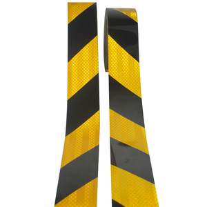 Adesivo Riflettente a Freccia Autoadesivo Disponibile in Giallo e Nero Rosso e Bianco Rosso e Nero Nastro Riflettente per Camion - Product Image 6