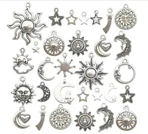 Tas Van 70 Sieraden Maken Charms Gemengde Vorm Metalen Bedels Hangers Accessoires Diy Hanger Charms Tag