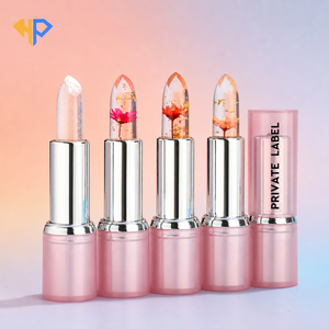 <span class=keywords><strong>Rouge</strong></span> à lèvres hydratant effet gelée florale Marque Blanche OEM, longue tenue, effet magique, gloss à lèvres changeant de couleur, baume à lèvres personnalisé en gros - Product Image 1