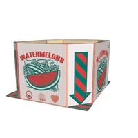 Boîtes d'expédition personnalisées en carton ondulé pour fruits et légumes, boîtes à pastèque