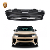 Calandre avant en carbone sec style MSY pour Range Rover Sport SV 2024 L461 SUV, accessoires extérieurs