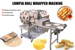 Máquina para Hacer Rollitos de Primavera de Acero Inoxidable 304 con Motor, Capacidad de 20 PCS/MIN - Product Image 5