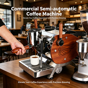 ITOP Cafetera Semiautomática de Espresso, Máquina para Hacer Café, Precio de Fábrica al por Mayor - Product Image 1