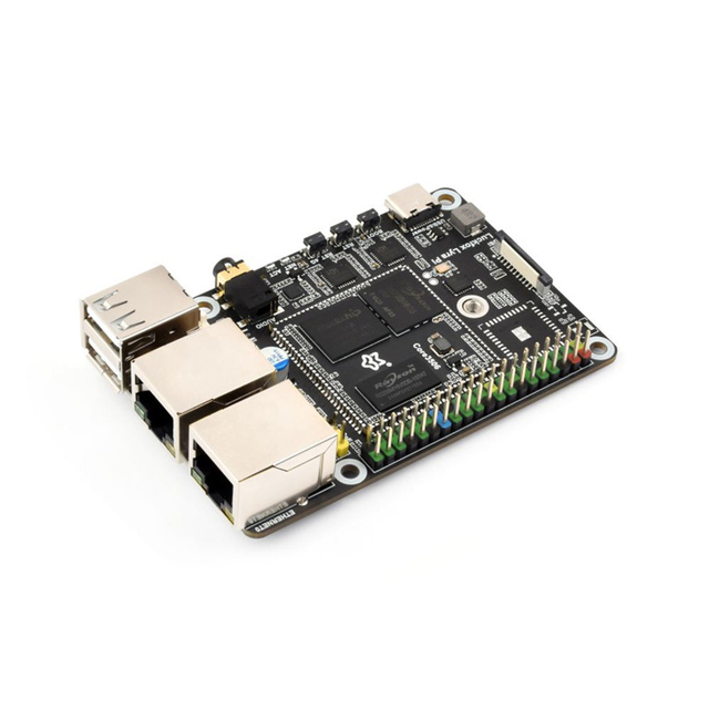 Luckfox Lyra Pi Linux Micro Development Board Based on Luckfox Core3506 Core Board Integrates Triple-core ARM Cortex-A7
