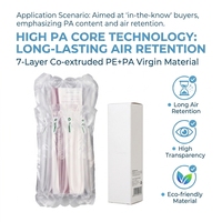 Sac gonflable professionnel personnalisé à 7 couches, étanche, pour la protection des flacons de parfum en verre lors du transport par courrier