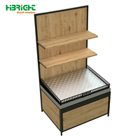 Chariot mobile de livraison de produits frais haut de gamme, capacité de charge 100 kg, pour bar à salades et traiteur, avec système de brumisation et étagère, couleur personnalisable