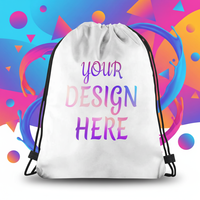 Sac à dos pliable avec cordon de serrage, logo personnalisé, polyester imperméable, sac de sport, sac de voyage, sac de plage