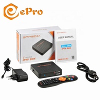 2024 moins cher GTMedia iFire TV Box lecteur multimédia récepteur de télévision par Satellite numérique WiFi intégré STB ePro universel dans le monde entier tv box