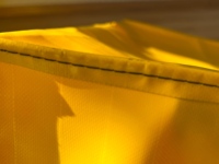 Housse de palette en PVC robuste sur mesure avec cadre |   Tissu tricoté warp imperméable, anti-UV, résistant à l'abrasion, pour usage industriel et extérieur