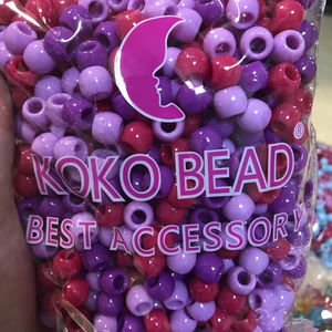 Perles de Cheveux Mylulu Perruque Tressée Colorée Africaine à Gros Trous pour Tresses, Accessoires de Cheveux pour Enfants, Décoration Capillaire - Product Image 5