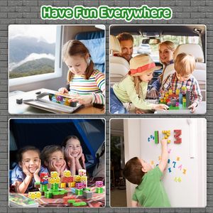 Blocs magnétiques Animaux <span class=keywords><strong>de</strong></span> <span class=keywords><strong>la</strong></span> <span class=keywords><strong>ferme</strong></span> Jouets <span class=keywords><strong>de</strong></span> voyage 35 pièces Cubes <span class=keywords><strong>de</strong></span> construction magnétiques portables STEM avec boîte <span class=keywords><strong>de</strong></span> rangement en métal pour enfants - Product Image 6
