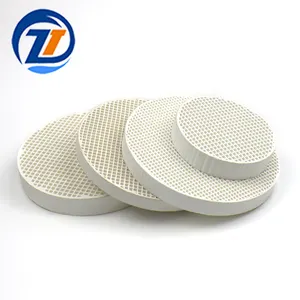 Wholesale Cordierite Infrared Honeycomb Ceramic Foam Filter Plate For Gas Burner