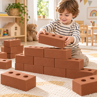 Jouets en blocs de grande taille, briques en mousse EVA, briques de construction simulées pour un jeu créatif