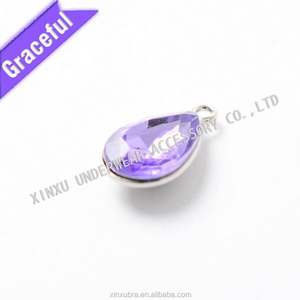 XINXU coloré brillant et pendentif de soutien-gorge Fashional pour accessoires de vêtement de sous-vêtements modèle 201502 - Product Image 2