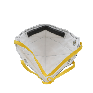 FFP2 Aktif Karbon Endüstriyel Solunum Maskesi Tek Kullanımlık <span class=keywords><strong>3</strong></span> Katmanlı Düz Tekne Şeklinde Baş<span class=keywords><strong>l</strong></span>ık Toz Önleyici Koruma - Product Image 3
