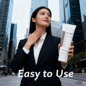 Crème solaire SPF 50 au suif pour le visage et le corps |   <span class=keywords><strong>Oxyde</strong></span> <span class=keywords><strong>de</strong></span> <span class=keywords><strong>zinc</strong></span> <span class=keywords><strong>non</strong></span> <span class=keywords><strong>nano</strong></span>, hydratant et doux pour tous les types <span class=keywords><strong>de</strong></span> peau - Product Image 5