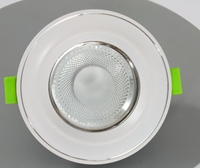Spot LED moderne 7W réglable en aluminium pour éclairage de plafond de bureau à domicile anti-éblouissement pour les hôtels