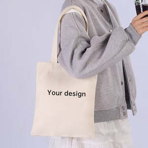 Sacs de shopping en toile de coton polyester réutilisables, écologiques, avec logo personnalisé, cadeaux promotionnels - Product Image 2