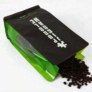 Sacs d'emballage en aluminium mat noir avec fermeture éclair pour Doypack, sacs <span class=keywords><strong>de</strong></span> stockage en Mylar avec valve pour aliments et café - Product Image 6