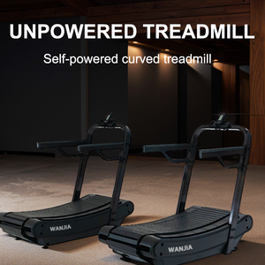 Se busca distribuidor, equipo de gimnasio comercial, equipo de corredor sin motor no motorizado, cinta de correr curva autogeneradora Manual - Product Image 5