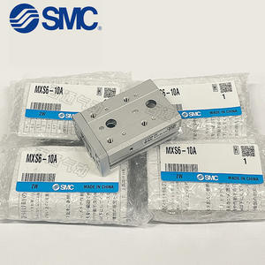 Cylindres pneumatiques SMC MXS6/8-10/20AS/MXS12L/16-30A/40B/50C/75BS Table coulissante pour machines, médium de travail : gaz, air - Product Image 2