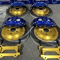Kit de Frenos de Alto Rendimiento con Caliper de 4 Pistones AP5200 para vw Golf Mk5 Mk6 gti Mk7 E46 E90 Accesorios para Automóviles hyundai Santafe 2019