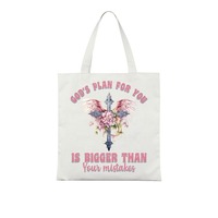 Vente en gros DIY Lettre de Dieu religieux Transferts presse à chaud Étiquettes DTF sur film plastique PET pour vêtements Conception de prières anglaises