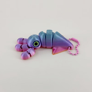 Personnalisable 3D Imprimé PLA Animal Bouton Porte-clés Fun Sac À Dos Pendentif pour Les Fans D'anime Conception Colorée Basé Sur L'<span class=keywords><strong>image</strong></span> - Product Image 5
