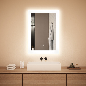 Hot Selling Modern Led Wall Frameless <b>Bath</b> Mirrors with High Quality 3-Year Warranty Adjustable Light (3000K-6000K) - Product Image 5