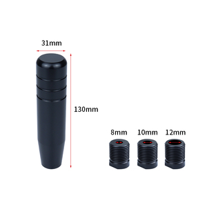 Car Universal 13cm Aluminum <b>Gear</b> Shift <b>Knob</b> <b>Gear</b> Stick Lever Shifter <b>Knob</b> Handle Extended <b>Gear</b> Shifter <b>Gear</b> Head <b>Knob</b> - Product Image 2