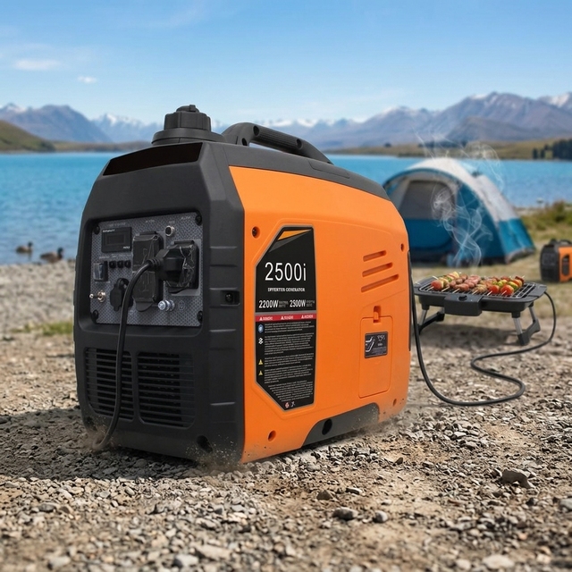 2026 Factory Price Hot Sale 2.5KW 50/60Hz 4-Stroke Small Silent Portable Waterproof Gasoline Inverter Generator