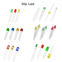 Émetteur/récepteur IR à LED de 5 mm à tête ronde, LED IR de 4 mm à tête ronde avec base carrée et fils coudés