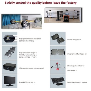 Amerigo Mô Hình Mới A-530 + 3D Liên Kết Bánh Xe Máy/Bánh Xe Aligner - Product Image 5