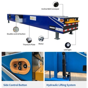 Xúc tiến cơ chế nhà sản xuất thương mại điện tử di động thực hiện cung cấp dịch vụ kho Telescopic vành đai băng tải - Product Image 4