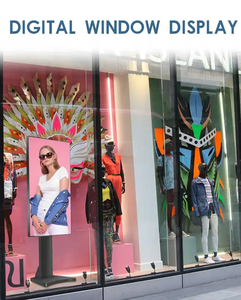 49 pouces haute luminosité vitrine plancher support LCD publicité affichage numérique signalisation TV 1500 nits - Product Image 5