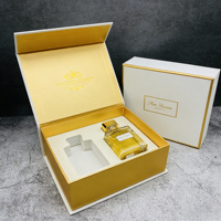 Boîte rigide personnalisée pour parfum avec couvercle à charnière, luxe, 30ML 50ML 100ML, emballage cadeau vide pour parfum