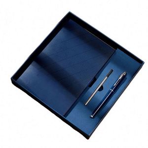 Promoción: Set de Regalo de Cuaderno Personalizado de Alta Calidad, Cuaderno y Bolígrafo en Caja de Regalo de Cuero PU de Lujo - Product Image 1