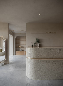 Modern Foldable <strong>Rotating</strong> Custom Clothing <strong>Display</strong> Furniture for Clothing Shop Interior Design - Product Image 4