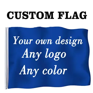 הדפסה דיגיטלית עמיד למים מותאם אישית לכל הארץ זול הדפסת דגל מותאם אישית לוגו למכירה, דגל מותאם אישית 3x5, פרסום דגל מותאם אישית