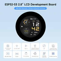Aismartlink pour Waveshare 480*480 ESP32-S3 Carte de développement à écran rond de 2,8 pouces Processeur double cœur LX7 32 bits 100% neuf en boîte