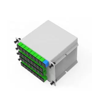 LGX hộp Cassette thẻ chèn 1x32 sợi quang Splitter SC APC/UPC mô-đun cho FTTH PLC g657a1 duy nhất-chế độ sợi mạng sử dụng