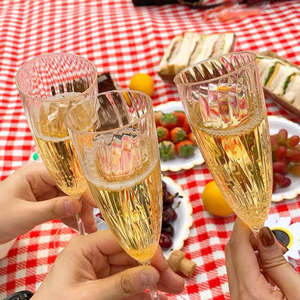 Wholesale <strong>Luxury</strong> Unbreakable Plastic Wine Goblets,Premium <strong>Champagne</strong> <strong>Flutes</strong> &amp; Toasting Glasses - Product Image 4