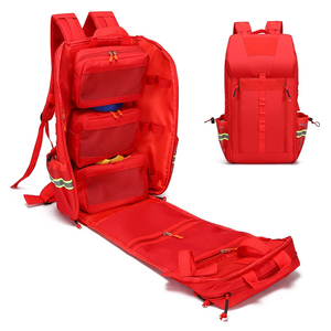 Suministros de Emergencia, Mochila de Primeros Auxilios Impermeable, Ligera, de Poliéster, para Viajes de Verano, Actividades al Aire Libre, Bolsa Médica - Product Image 1