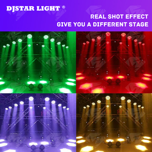Second19x20W Bee Eye Bee Moving Head <b>Light</b> RGBW 4‑in‑1 DMX512 Rotating Wash Stage <b>Light</b> for <b>DJ</b> Club Wedding Event Show - Product Image 5