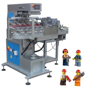 Machine d'impression automatique 6 couleurs Rotary Mini Small Logos <span class=keywords><strong>Lego</strong></span> For Toys Pad Printer - Product Image 1