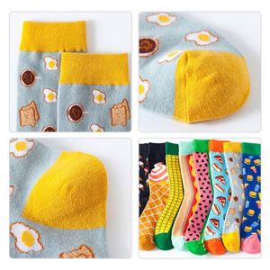 Calcetines Divertidos de Moda con Dibujos Animados de Anime, de Algodón Suave, Populares, Personalizados para Parejas, Coloridos - Product Image 6