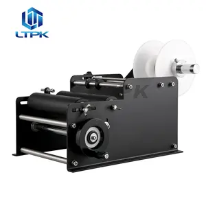 LTPK MT-30 Manual Labeling Machine Round Bottle Adhesive Sticker With Handle Labeling Machine Wine Bottle