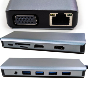 Senye Tùy Chỉnh 12-Trong-1 USB Loại C Hub Docking Station HD-MI + USB3.0 + Pd Giao Hàng Điện Sạc Âm Thanh Video Cáp - Product Image 5