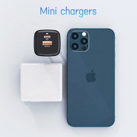 Cargador de Pared USB de Viaje Súper Mini GaN de Carga Rápida de 33 W y 65 W de Fábrica Original, Tipo C PD